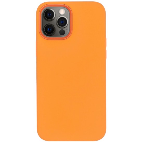 Husa compatibila cu Apple iPhone 12/12 Pro, SILKASE, magcase, culoare portocaliu, liquid silicon (SILKASE, iPhone 12) by www.silkase.ro Husa compatibila cu Apple iPhone 12/12 Pro, SILKASE, magcase, culoare portocaliu, liquid silicon (iPhone 12, H0103) by www.silkase.ro