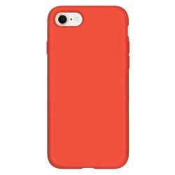 Husa Apple iPhone SE 2 2020, SILKASE, culoare rosu, liquid silicone