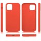 Husa pentru iPhone 12 Mini, SILKASE, culoare rosu, silicon (iPhone 12 Mini, H0154) by www.silkase.ro