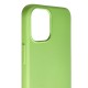 Husa pentru iPhone 12 Mini, SILKASE, culoare verde, silicon (iPhone 12 Mini, H0155) by www.silkase.ro