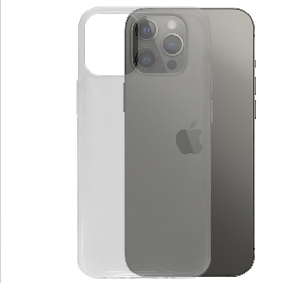 Husa compatibila cu iPhone 12 Pro Max, SILKASE, transparenta, silicon (iPhone 12 Pro Max, H0160) by www.silkase.ro