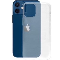 Husa pentru iPhone 12, SILKASE, transparenta, silicon Husa pentru iPhone 12, SILKASE, transparenta, silicon