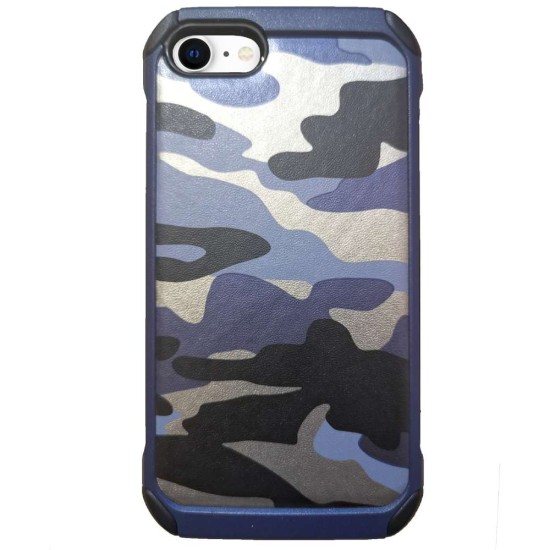 Husa pentru iPhone SE 2 2020 Army Military Grade, culoare Camo Albastru (SILKASE, iPhone 7) by www.silkase.ro Husa pentru iPhone SE 2 2020 Army Military Grade, culoare Camo Albastru (iPhone 7, H0181) by www.silkase.ro