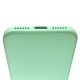 Husa compatibila cu iPhone SE 2020, SILKASE, square, culoare turcoaz, soft silicone (iPhone 7, H0200) by www.silkase.ro