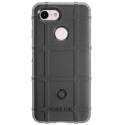 Husa armor Google Pixel 3, Rugged, culoare negru, cauciuc