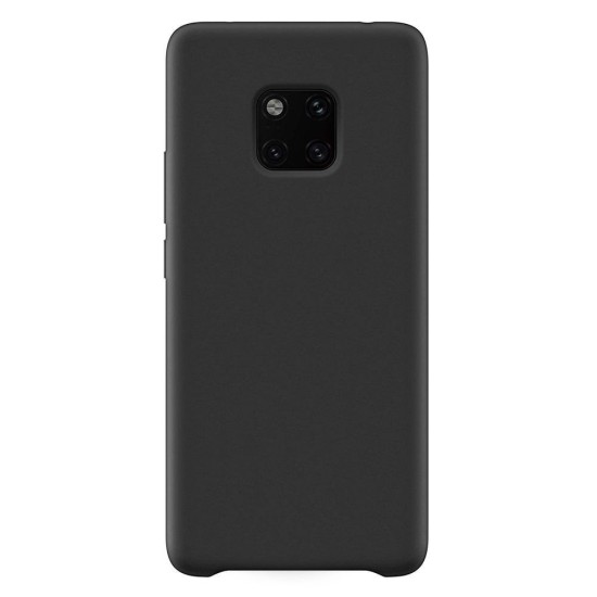Husa Huawei Mate 20 Pro, SILKASE, culoare negru, liquid silicone (, H0268) by www.silkase.ro