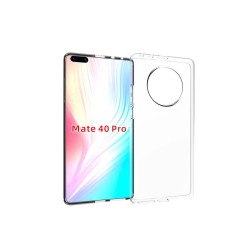 Husa compatibila cu Huawei Mate 40 Pro, SILKASE, culoare transparent, silicon Husa compatibila cu Huawei Mate 40 Pro, SILKASE, culoare transparent, silicon