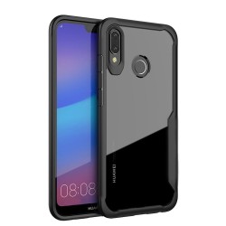 Husa Huawei P20 Lite, AntiGravity, SILKASE, culoare transparent / negru Husa Huawei P20 Lite, AntiGravity, SILKASE, culoare transparent / negru