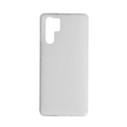 Husa Huawei P30 Pro, SILKASE, culoare alb, silicon