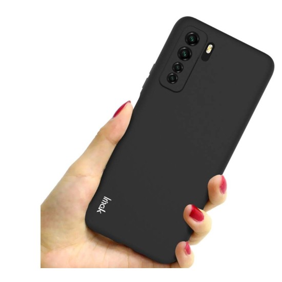 Husa compatibila cu Huawei P40 Lite 5G, SILKASE, culoare negru, soft silicone (P40 lite 5G, H0288) by www.silkase.ro