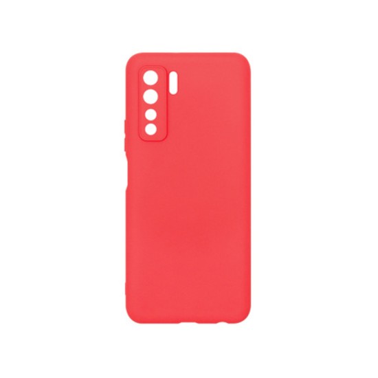 Husa compatibila cu Huawei P40 Lite 5G, SILKASE, culoare rosu, soft silicone (, H0289) by www.silkase.ro