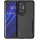 Husa Huawei P40 Pro, SILKASE , cauciuc, culoare transparent / negru (P40 Pro, H0294) by www.silkase.ro