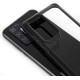 Husa Huawei P40 Pro, SILKASE , cauciuc, culoare transparent / negru (P40 Pro, H0294) by www.silkase.ro