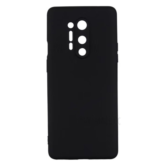 Husa OnePlus 8 Pro, SILKASE, culoare negru, liquid silicone (Telefoane OnePlus, H0315) by www.silkase.ro