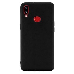 Husa compatibila cu Samsung A10s , SILKASE, culoare negru, soft silicone