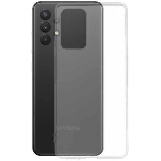 Husa compatibila cu Samsung A32 5G, SILKASE, culoare transparent, silicon (Telefoane Samsung, H0355) by www.silkase.ro