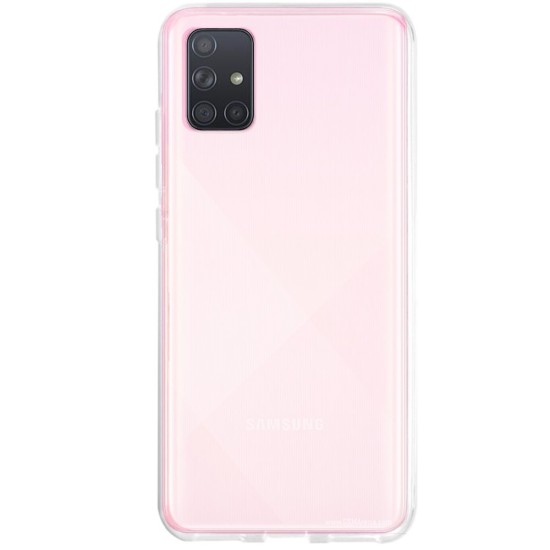 Husa compatibila cu Samsung A71 5G, SILKASE, culoare transparent, silicon (Telefoane Samsung, H0364) by www.silkase.ro
