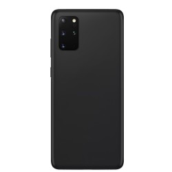 Husa compatibila cu Samsung Galaxy S20 Plus, SILKASE, culoare negru, silicon Husa compatibila cu Samsung Galaxy S20 Plus, SILKASE, culoare negru, silicon