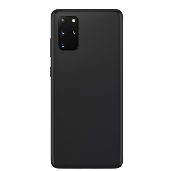 Husa compatibila cu Samsung Galaxy S20 Plus, SILKASE, culoare negru, silicon (Telefoane Samsung, H0395) by www.silkase.ro