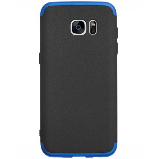 Husa Samsung Galaxy S7 Edge, GKK, culoare negru/albastru, 360 (SILKASE, Telefoane Samsung) by www.silkase.ro Husa Samsung Galaxy S7 Edge, GKK, culoare negru/albastru, 360 (Telefoane Samsung, H0410) by www.silkase.ro