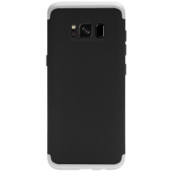 Husa Samsung Galaxy S8, GKK, culoare negru/argintiu, 360