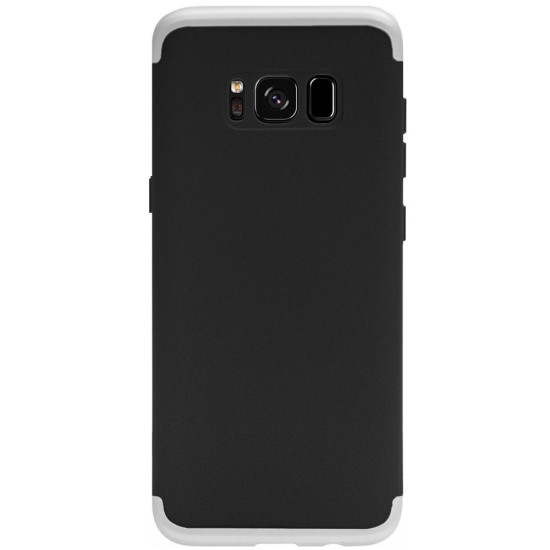 Husa Samsung Galaxy S8, GKK, culoare negru/argintiu, 360 (SILKASE, Telefoane Samsung) by www.silkase.ro Husa Samsung Galaxy S8, GKK, culoare negru/argintiu, 360 (Telefoane Samsung, H0413) by www.silkase.ro