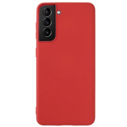 Husa compatibila cu Samsung S21 Plus, SILKASE, culoare rosu, soft silicon Husa compatibila cu Samsung S21 Plus, SILKASE, culoare rosu, soft silicon