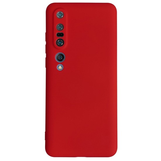 Husa pentru Xiaomi Mi 10 Pro, SILKASE , culoare rosu, soft silicone (Mi 10 Pro 5G, H0488) by www.silkase.ro