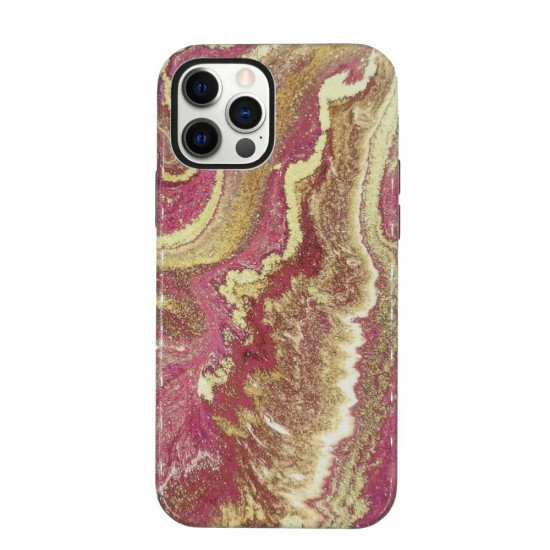 Husa SILASKE pentru Apple iPhone 12 Pro, cauciuc/plastic, culoare marmura roz (SILKASE, iPhone 12 Pro) by www.silkase.ro Husa SILASKE pentru Apple iPhone 12 Pro, cauciuc/plastic, culoare marmura roz (iPhone 12 Pro, H0664) by www.silkase.ro