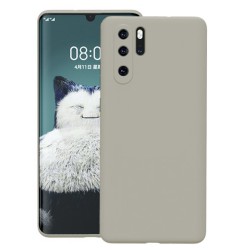 Husa compatibila cu Huawei P30 Pro, SILKASE Camera protection, culoare gri, soft silicone Husa compatibila cu Huawei P30 Pro, SILKASE Camera protection, culoare gri, soft silicone