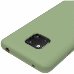 Husa SILKASE pentru Huawei Mate 20 Pro, culoare verde, silicon Husa SILKASE pentru Huawei Mate 20 Pro, culoare verde, silicon