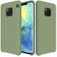 Husa SILKASE pentru Huawei Mate 20 Pro, culoare verde, silicon (Husa Soft Silicon, H0810) by www.silkase.ro