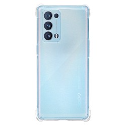 Husa antishock SILKASE pentru Oppo Reno 6 Pro 5G, SILKASE, culoare transparent, silicon