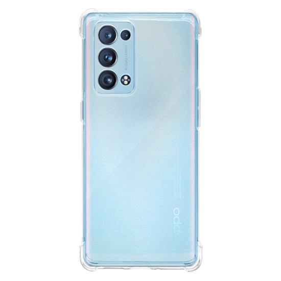 Husa antishock SILKASE pentru Oppo Reno 6 Pro 5G, SILKASE, culoare transparent, silicon (SILKASE, Husa Antishock Transparenta) by www.silkase.ro Husa antishock SILKASE pentru Oppo Reno 6 Pro 5G, SILKASE, culoare transparent, silicon (Reno6 Pro 5G, H0815) by www.silkase.ro