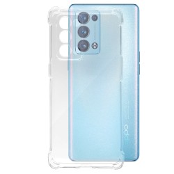 Husa antishock SILKASE pentru Oppo Reno 6 Pro 5G, SILKASE, culoare transparent, silicon