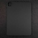 Husa carbon SILKASE pentru Apple iPad Pro 11", aramid kevlar, negru (Husa Kevlar, H0945) by www.silkase.ro