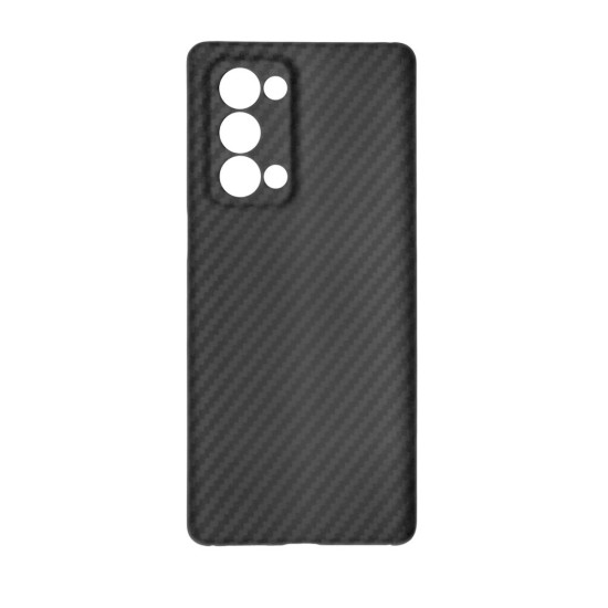 Husa fibra de carbon SILKASE pentru Oppo Reno 6 Pro, aramid kevlar, negru mat (SILKASE, Husa Kevlar) by www.silkase.ro Husa fibra de carbon SILKASE pentru Oppo Reno 6 Pro, aramid kevlar, negru mat (, H1143) by www.silkase.ro