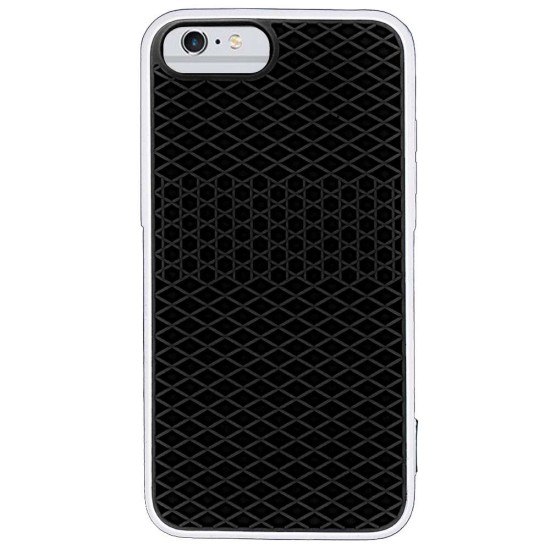 Husa waffle SILKASE pentru Apple iPhone 6/6s, cauciuc, culoare alb/negru (SILKASE, ) by www.silkase.ro Husa waffle SILKASE pentru Apple iPhone 6/6s, cauciuc, culoare alb/negru (, H1293) by www.silkase.ro