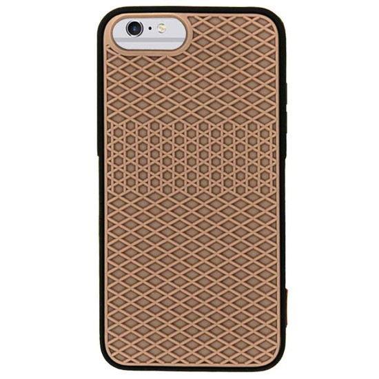 Husa waffle SILKASE pentru Apple iPhone 6/6s, cauciuc, culoare negru/maro (SILKASE, ) by www.silkase.ro Husa waffle SILKASE pentru Apple iPhone 6/6s, cauciuc, culoare negru/maro (, H1294) by www.silkase.ro