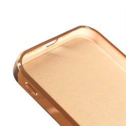 Husa SILKASE pentru Apple iPhone 13 Pro Max, protectie camera, silicon roz/auriu Husa SILKASE pentru Apple iPhone 13 Pro Max, protectie camera, silicon roz/auriu