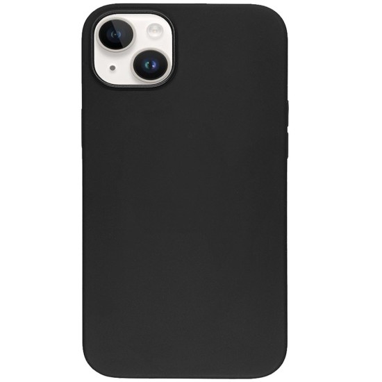 Husa SILKASE pentru Apple iPhone 14, magcase, soft silicon, culoare negru (iPhone 14, H1531) by www.silkase.ro