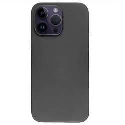 Husa SILKASE pentru Apple iPhone 14 Pro Max, magcase, soft silicon, culoare negru