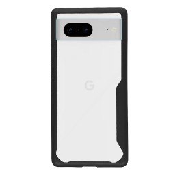 Husa SILKASE pentru Google Pixel 7, AntiGravity, negru/transparent