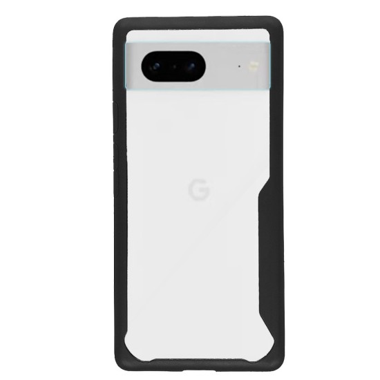 Husa SILKASE pentru Google Pixel 7, AntiGravity, negru/transparent (Telefoane Google, H1544) by www.silkase.ro