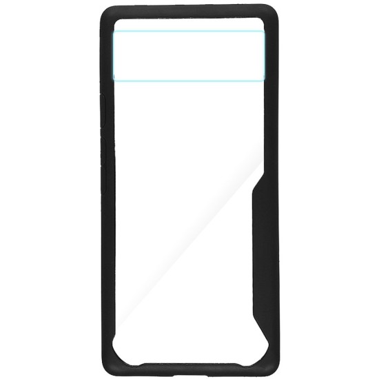 Husa SILKASE pentru Google Pixel 7 Pro, AntiGravity, negru/transparent (Telefoane Google, H1545) by www.silkase.ro