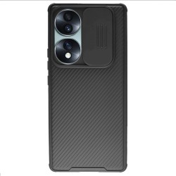 Husa Nillkin pentru Honor 70, camera privacy, plastic negru