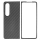 Husa fibra carbon SILKASE pentru Samsung Z Fold 4, aramid kevlar, negru (SILKASE, Telefoane Samsung) by www.silkase.ro Husa fibra carbon SILKASE pentru Samsung Z Fold 4, aramid kevlar, negru (Telefoane Samsung, H1566) by www.silkase.ro
