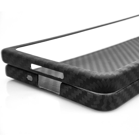 Husa fibra carbon SILKASE pentru Samsung Z Fold 4, aramid kevlar, negru (SILKASE, Telefoane Samsung) by www.silkase.ro Husa fibra carbon SILKASE pentru Samsung Z Fold 4, aramid kevlar, negru (Telefoane Samsung, H1566) by www.silkase.ro
