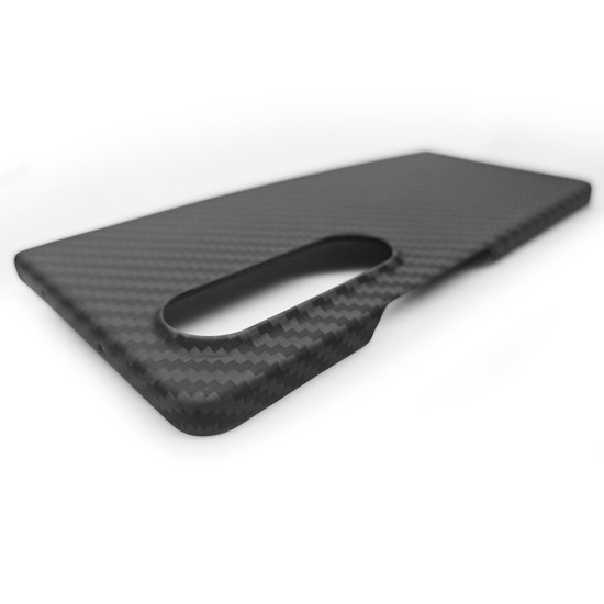 Husa fibra carbon SILKASE pentru Samsung Z Fold 4, aramid kevlar, negru (SILKASE, Telefoane Samsung) by www.silkase.ro Husa fibra carbon SILKASE pentru Samsung Z Fold 4, aramid kevlar, negru (Telefoane Samsung, H1566) by www.silkase.ro