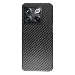 Husa fibra de carbon SILKASE pentru OnePlus 10T, aramid kevlar, negru mat